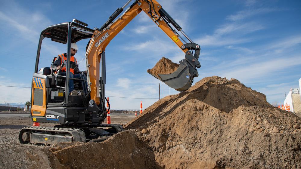 CASE Is Launching Two New Electrified Mini Excavators